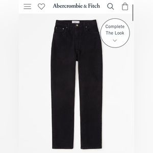 Curve Love Ultra High Rise 90s Straight Jean - size 27 / 4s